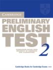 Cambridge Preliminary English Test 2 Student's Book : Examination Papers from the University of Cambridge ESOL Examinations - Book