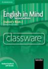 English in Mind 2 Classware CD-ROM Italian edition - Book