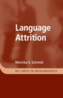 Language Attrition - Book