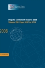 Dispute Settlement Reports 2008: Volume 16, Pages 6187-6714 - Book
