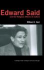 Edward Said and the Religious Effects of Culture - Book