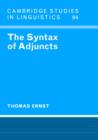 The Syntax of Adjuncts - Book