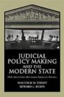 Judicial Policy Making and the Modern State : How the Courts Reformed America's Prisons - Book