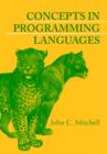 Concepts in Programming Languages - Book