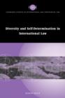 Diversity and Self-Determination in International Law - Book