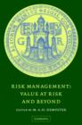 Risk Management : Value at Risk and Beyond - Book