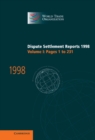 Dispute Settlement Reports 1998: Volume 1, Pages 1-231 - Book