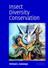 Insect Diversity Conservation - Book