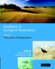 Handbook of Ecological Restoration : Principles of Restoration v. 1 - Book