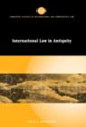 International Law in Antiquity - Book