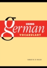 Using German Vocabulary - Book