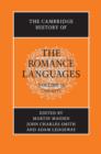 The Cambridge History of the Romance Languages: Volume 2, Contexts - Book