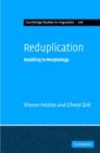 Reduplication : Doubling in Morphology - Book