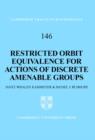 Restricted Orbit Equivalence for Actions of Discrete Amenable Groups - Book