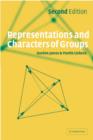 Representations and Characters of Groups - Book