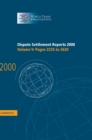Dispute Settlement Reports 2000: Volume 5, Pages 2235-2620 - Book