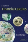 A Course in Financial Calculus - Book