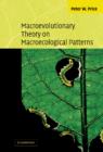 Macroevolutionary Theory on Macroecological Patterns - Book