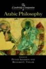 The Cambridge Companion to Arabic Philosophy - Book
