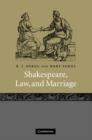 Shakespeare, Law, and Marriage - Book