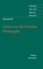 Reinhold: Letters on the Kantian Philosophy - Book