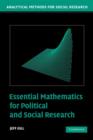 Essential Mathematics for Political and Social Research - Book