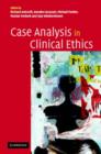 Case Analysis in Clinical Ethics - Book