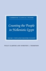 Counting the People in Hellenistic Egypt: Volume 1, Population Registers (P. Count) - Book