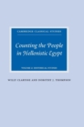 Counting the People in Hellenistic Egypt: Volume 2, Historical Studies - Book
