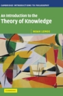 An Introduction to the Theory of Knowledge - Book