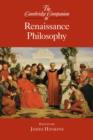 The Cambridge Companion to Renaissance Philosophy - Book