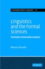 Linguistics and the Formal Sciences : The Origins of Generative Grammar - Book