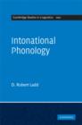 Intonational Phonology - Book