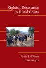 Rightful Resistance in Rural China - Book