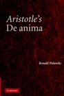 Aristotle's De Anima : A Critical Commentary - Book