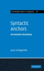 Syntactic Anchors : On Semantic Structuring - Book
