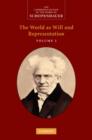 Schopenhauer: 'The World as Will and Representation': Volume 1 - Book