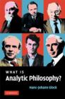 What is Analytic Philosophy? - Book