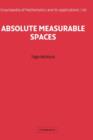 Absolute Measurable Spaces - Book