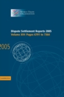 Dispute Settlement Reports 2005 - Book