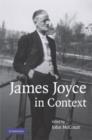 James Joyce in Context - Book