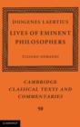 Diogenes Laertius: Lives of Eminent Philosophers - Book