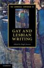 The Cambridge Companion to Gay and Lesbian Writing - Book