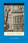 The Cambridge Companion to Ancient Rome - Book