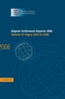 Dispute Settlement Reports 2006: Volume 6, Pages 2243-2766 - Book