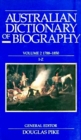 Australian Dictionary of Biography V2 - Book