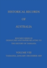 Historical Records of Australia : Series III Volume VIII - Book