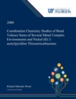 Coordination Chemistry Studies of Bond Valence Sums of Several Metal Complex Environments and Nickel (II) 2-Acetylpyridine Thiosemicarbazones - Book