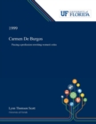 Carmen de Burgos : Piecing a Profession Rewriting Women's Roles - Book