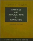 Matrices with Applications in Statistics - Book